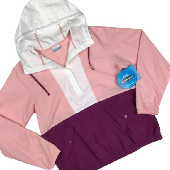 Columbia Colorblock Pullover Windbreaker - Picture 1 of 8